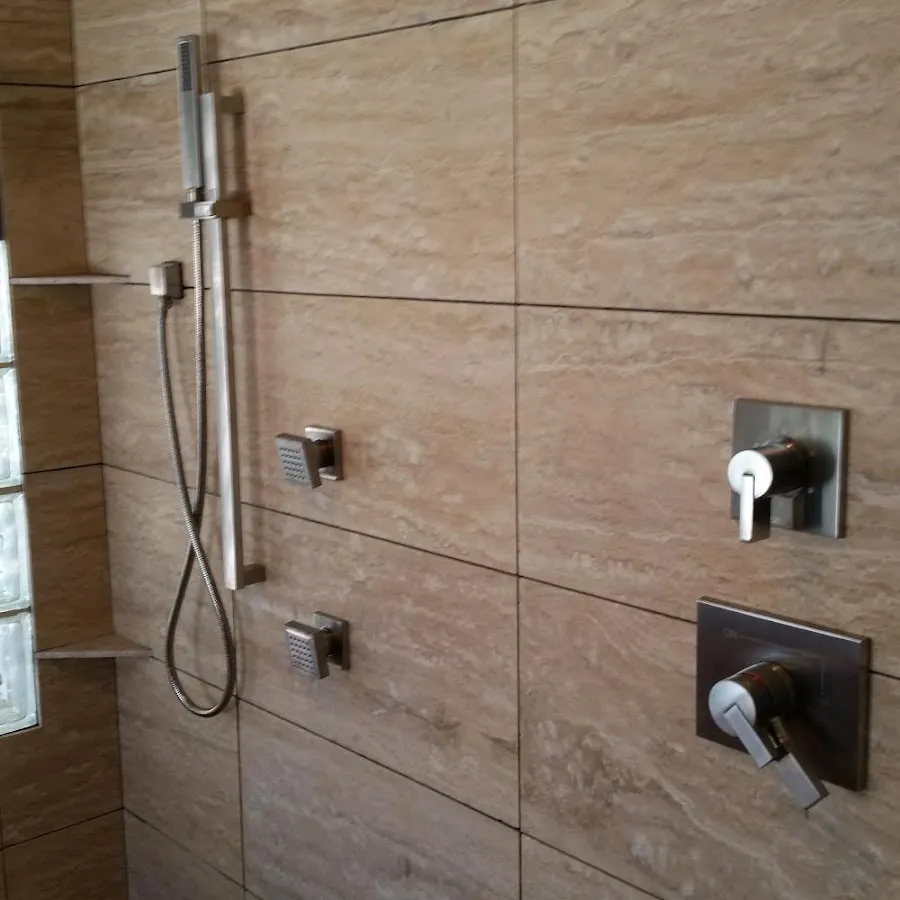 Shower fixture installation for Frozen Pipe Repair in Cambria